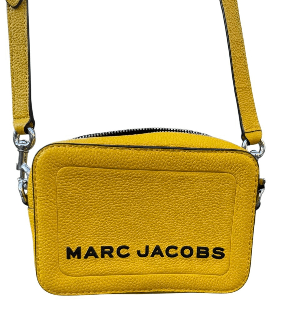 Marc Jacobs Leather Crossbody Bag Yellow
